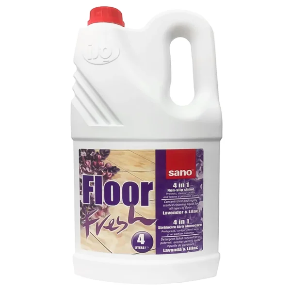 SanoFloor - Detergent pentru pardoseli Liliac & Lavanda - 4L